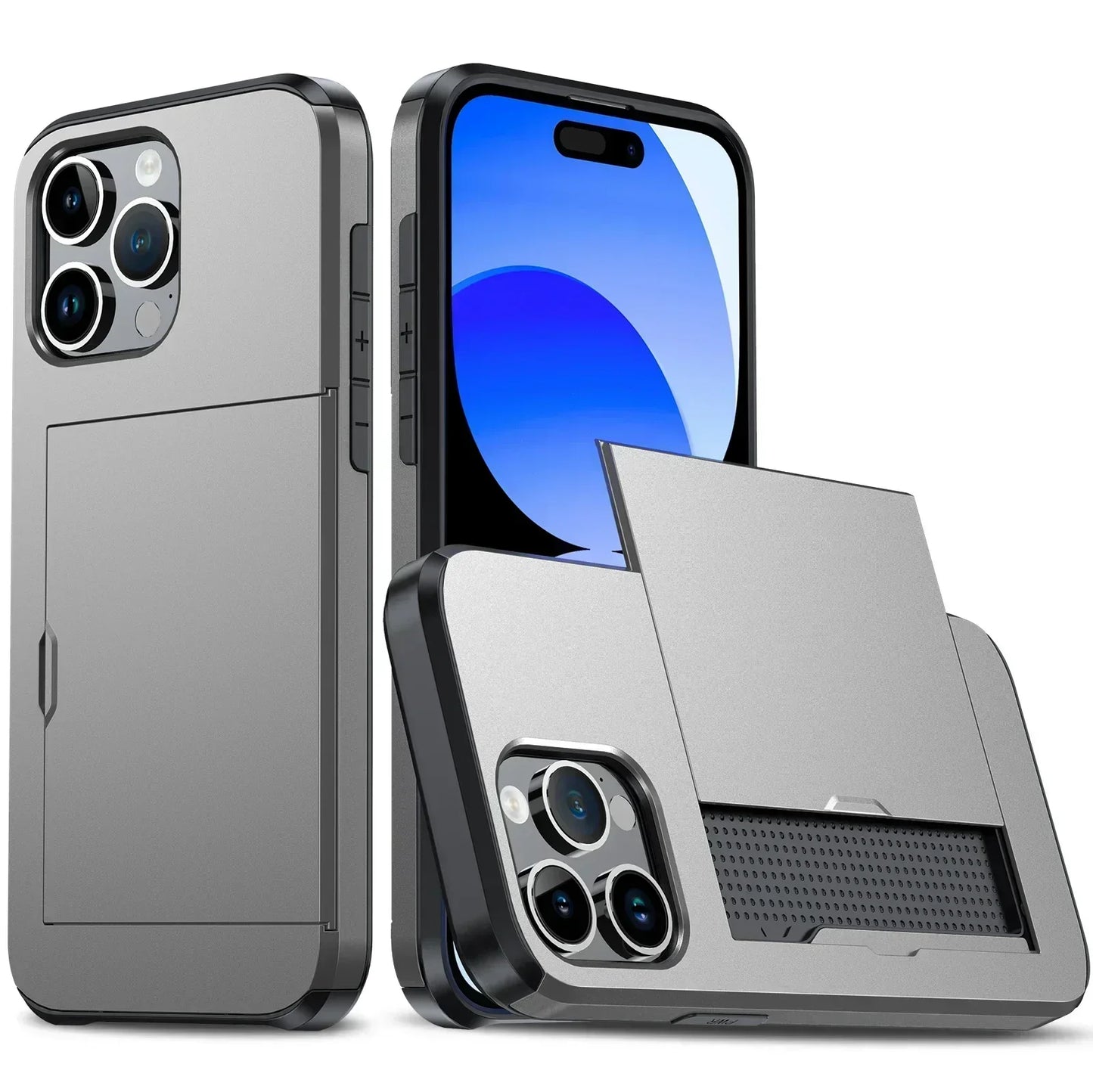 Ultra Shield Wallet Case – The Ultimate 2-in-1 Protection & Storage for iPhone