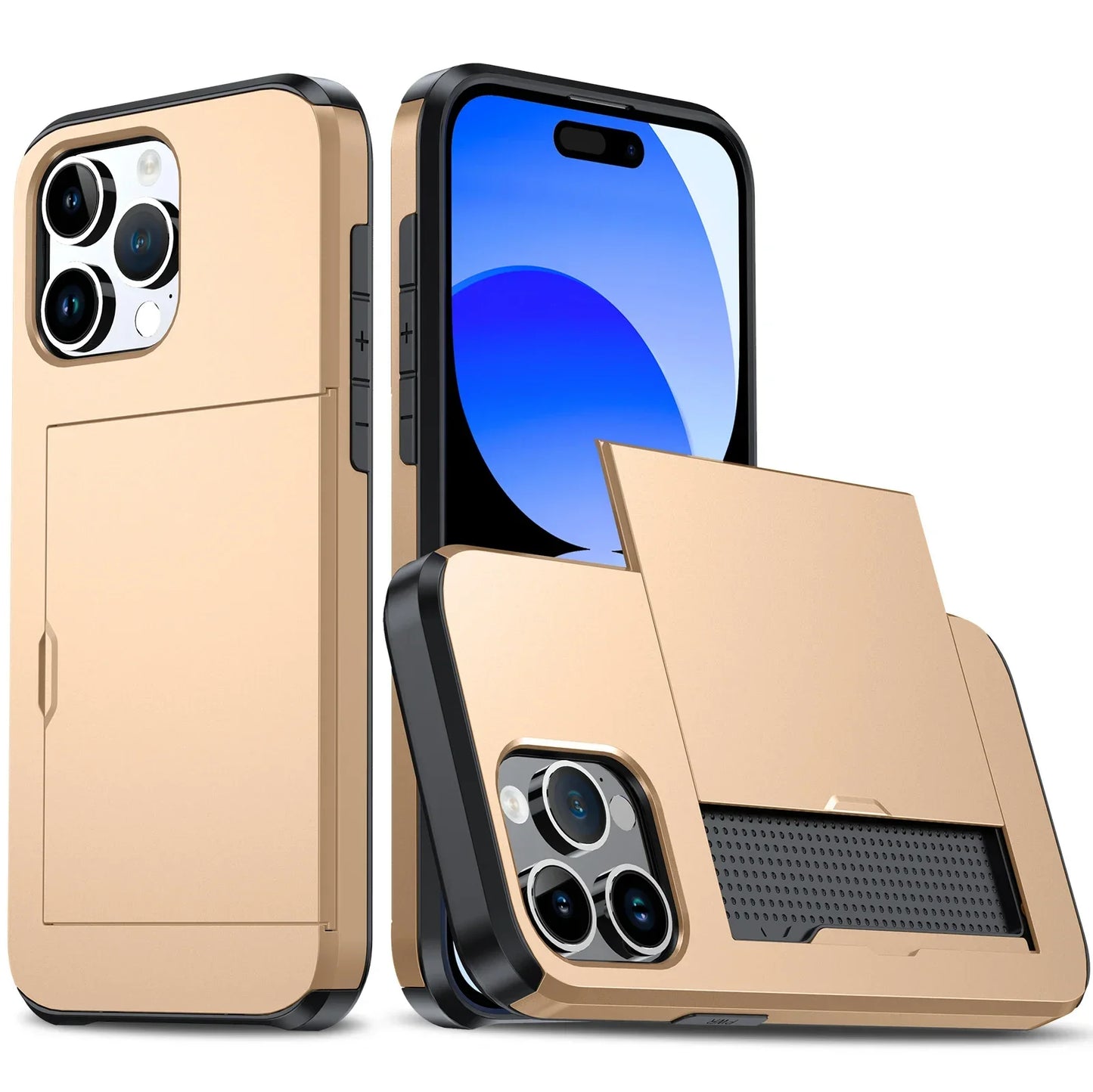 Ultra Shield Wallet Case – The Ultimate 2-in-1 Protection & Storage for iPhone