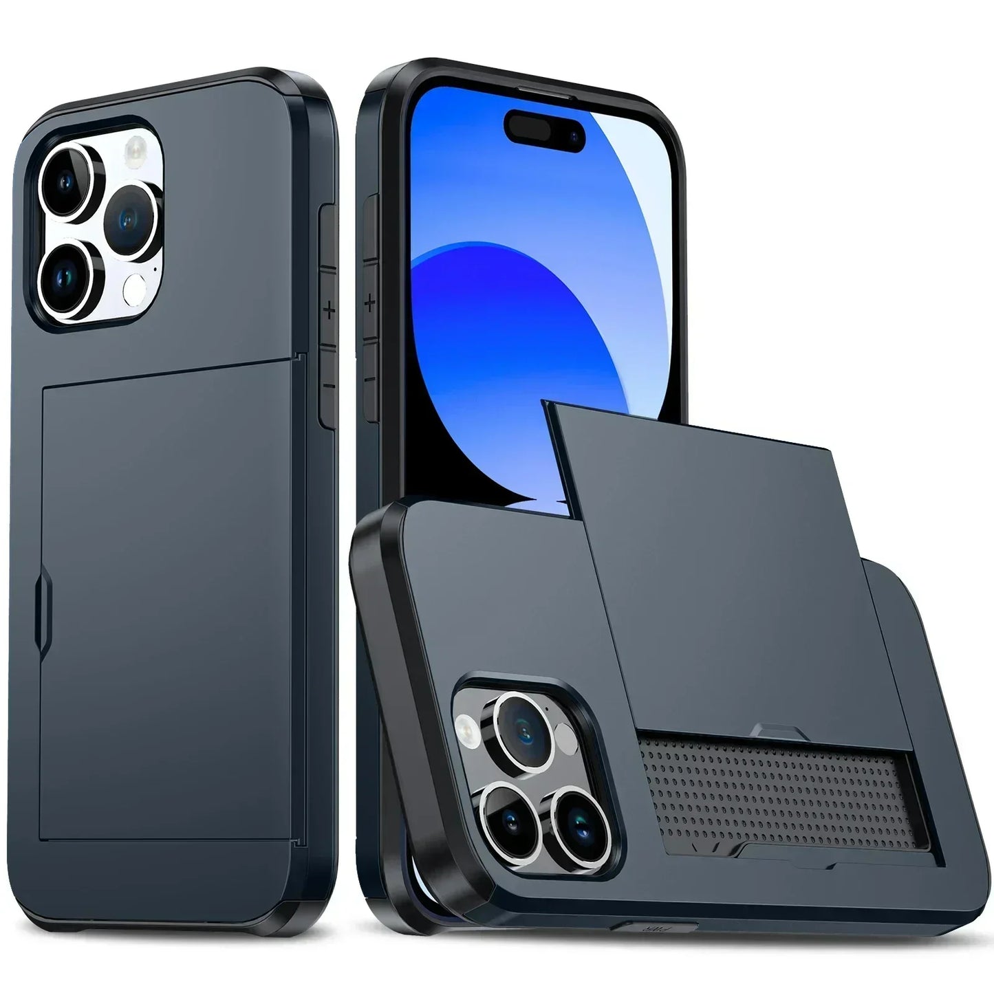 Ultra Shield Wallet Case – The Ultimate 2-in-1 Protection & Storage for iPhone