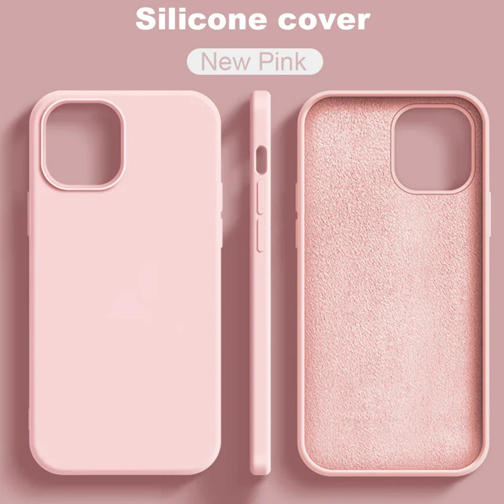 Liquid Silicone Case for iPhone – Luxury Shockproof Cover