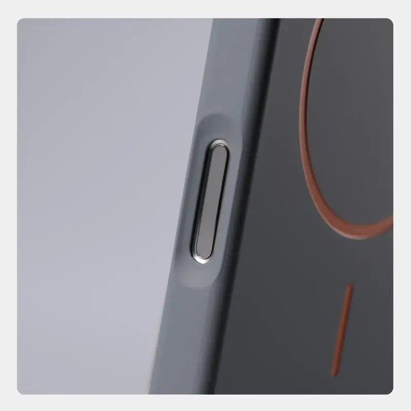 Ultrathin Magsafe Phone Case for iPhone Matte Hit Color Lens Wireless Charging Hard PC Cover Simple Design