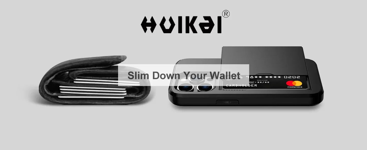 Ultra Shield Wallet Case – The Ultimate 2-in-1 Protection & Storage for iPhone